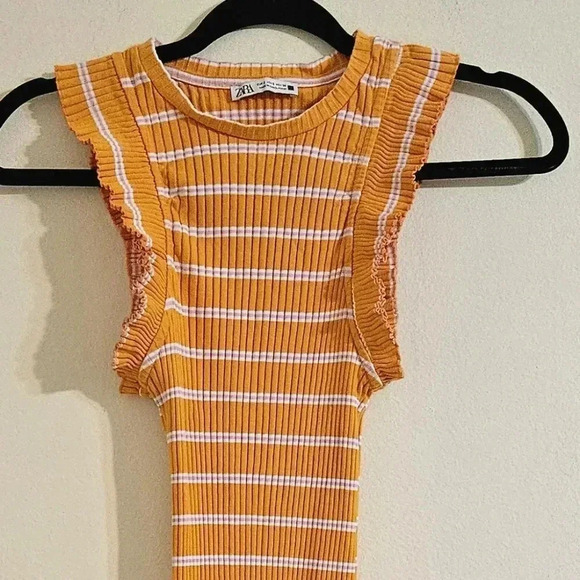 Zara Striped Maxi Dress - Picture 4 of 5